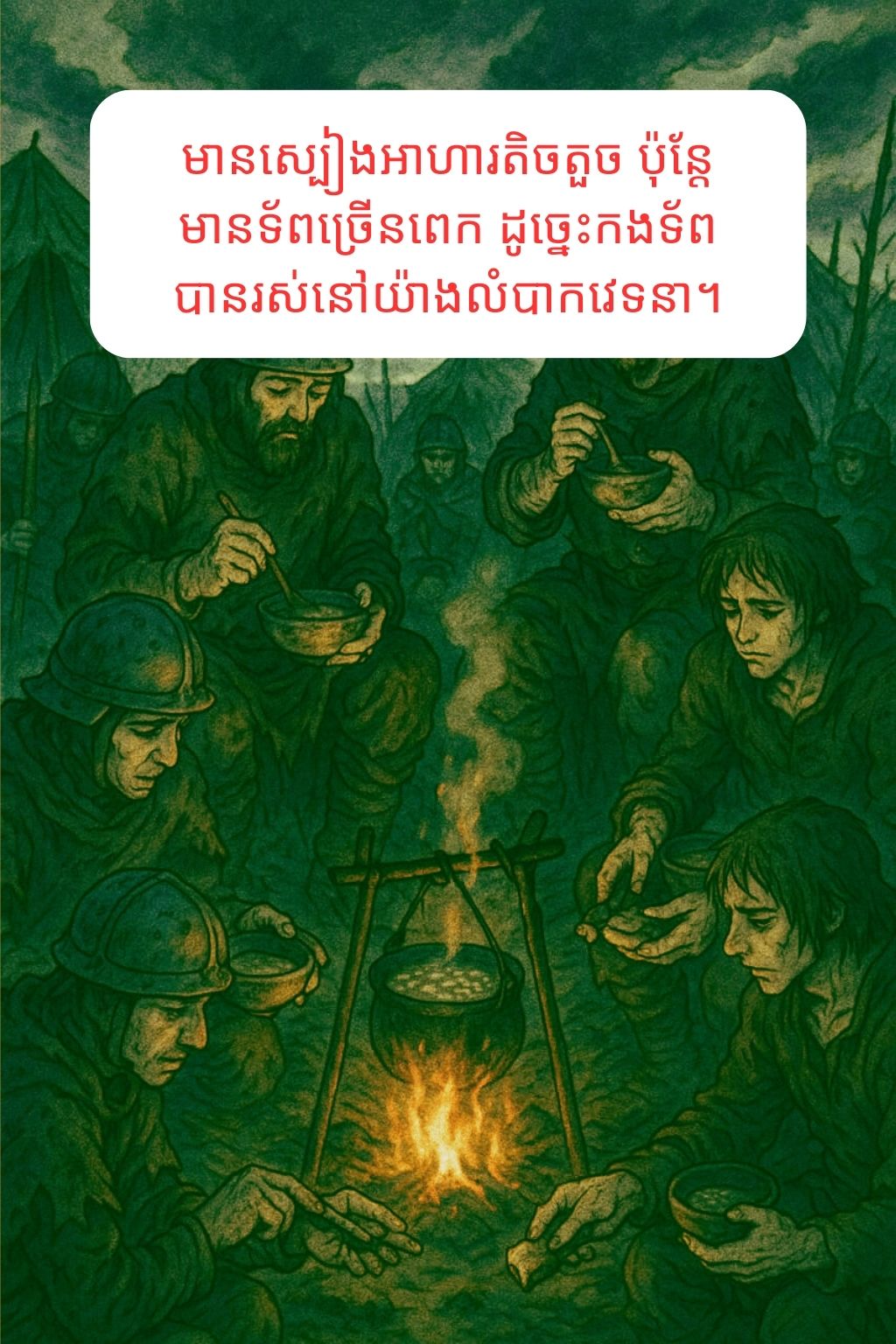 អារក្ស និងទាហានបីនាក់: oneshot